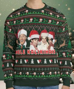 Mele Kalikimak Bing Crosby Ugly Christmas Sweatshirt Mele Kalikimak Bing Crosby Ugly Christmas Sweatshirt