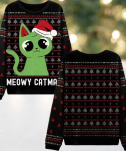 Meowy catmas Ugly Christmas Sweater