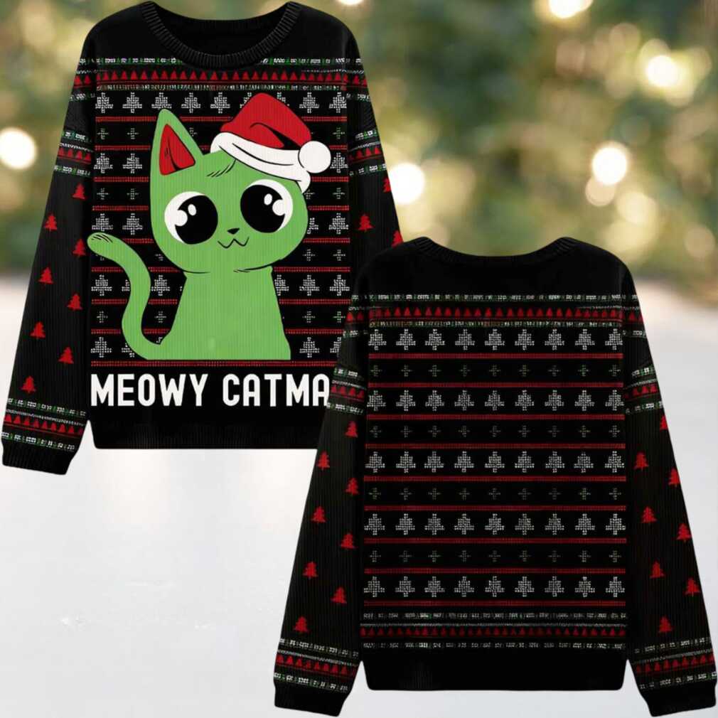 Meowy catmas Ugly Christmas Sweater Meowy catmas Ugly Christmas Sweater