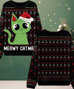 Meowy catmas Ugly Christmas Sweater