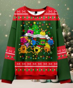 Merry Christmas Teacher Ugly Knit Sweatshirt Merry Christmas Teacher Ugly Knit Sweatshirt