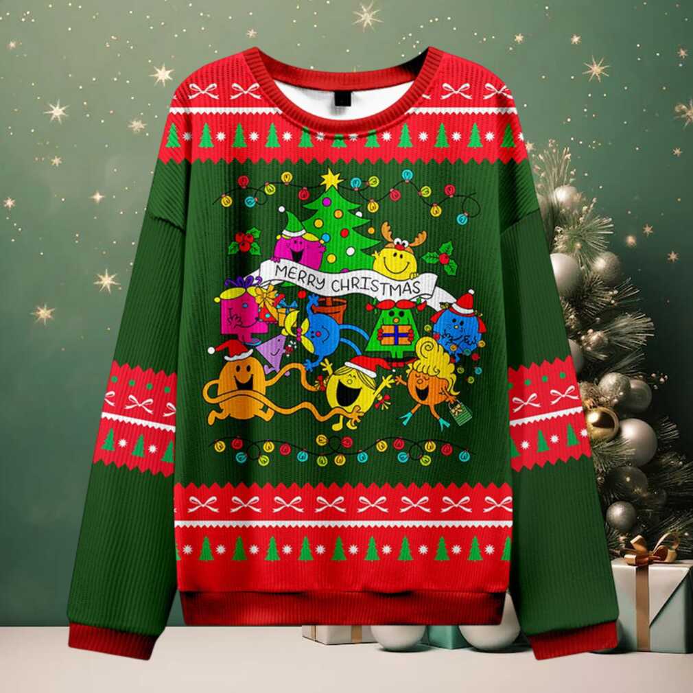 Merry Christmas Teacher Ugly Knit Sweatshirt Merry Christmas Teacher Ugly Knit Sweatshirt