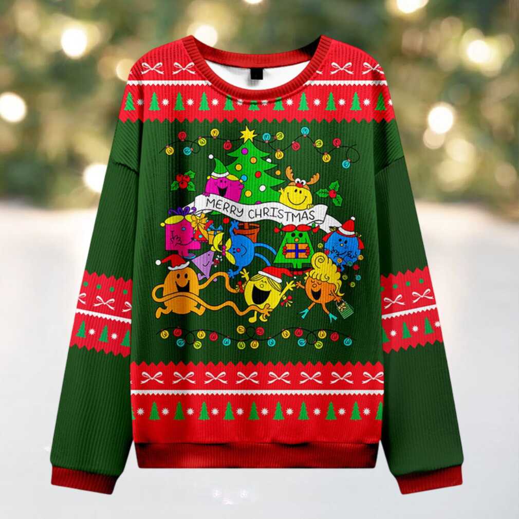 Merry Christmas Teacher Ugly Knit Sweatshirt Merry Christmas Teacher Ugly Knit Sweatshirt