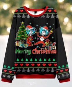 Merry Christmas Things Teacher Ugly Knit Sweatshirt