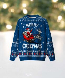Merry Creepmas Ugly Christmas Sweatshirt