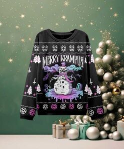 Merry Krampus Ugly Christmas Sweatshirt Merry Krampus Ugly Christmas Sweatshirt