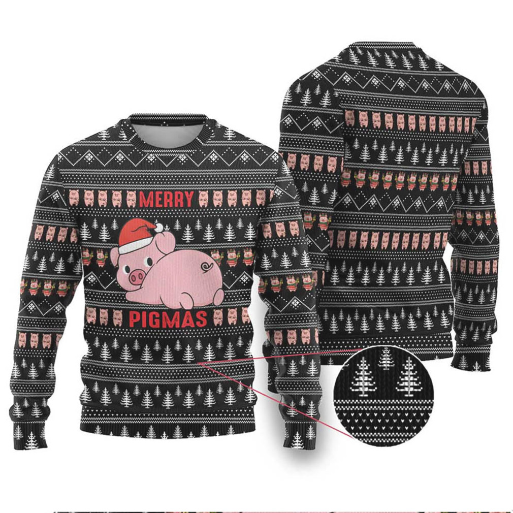 Merry Pigmas Christmas Ugly Christmas Sweater Xmas Holiday Patterns Merry Pigmas Christmas Ugly Christmas Sweater Xmas Holiday Patterns