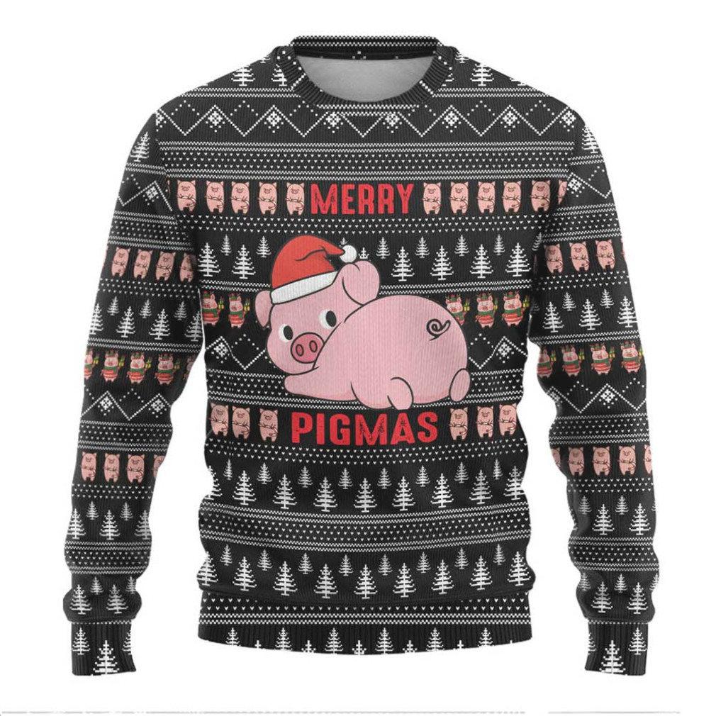 Merry Pigmas Christmas Ugly Christmas Sweater Xmas Holiday Patterns Merry Pigmas Christmas Ugly Christmas Sweater Xmas Holiday Patterns