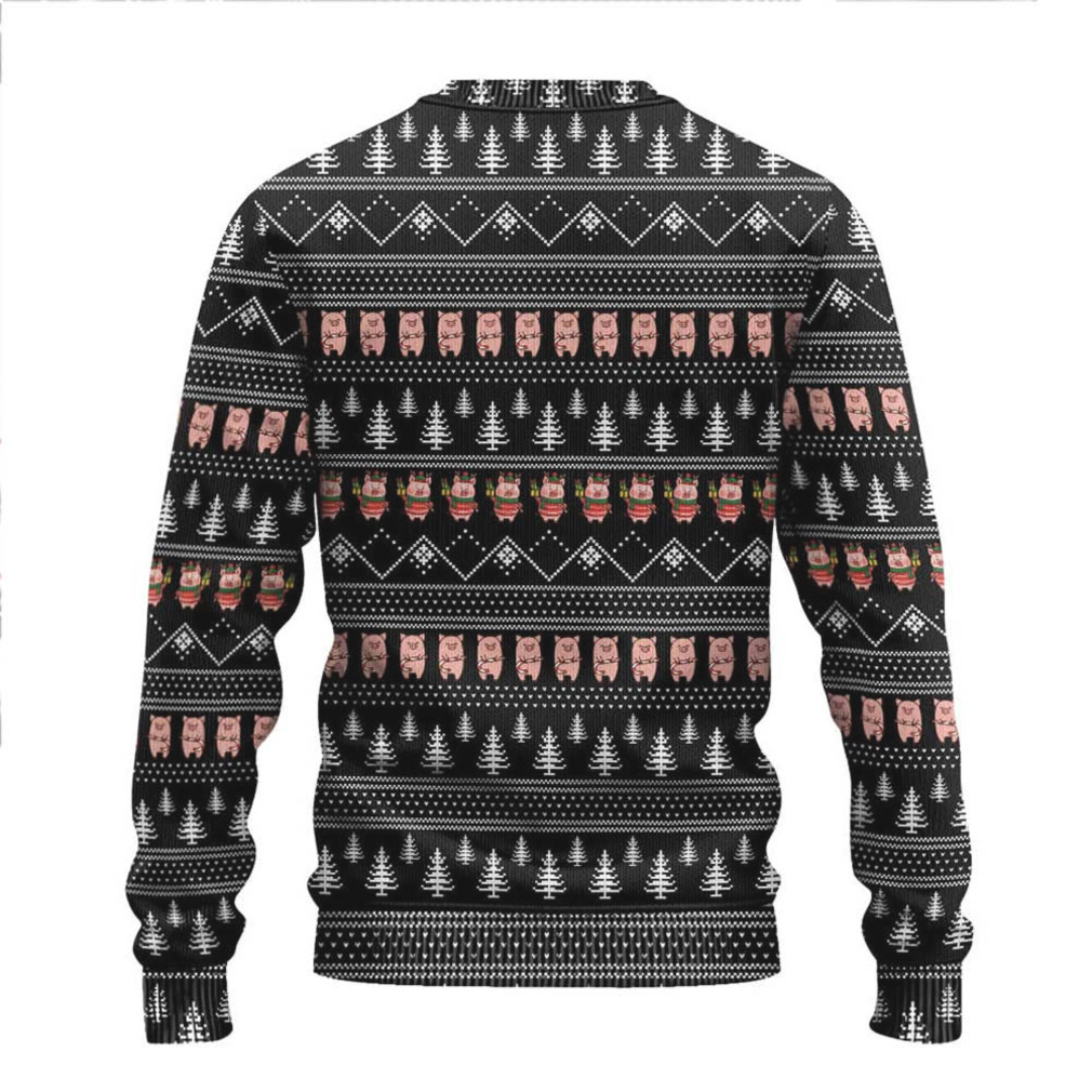 Merry Pigmas Christmas Ugly Christmas Sweater Xmas Holiday Patterns Merry Pigmas Christmas Ugly Christmas Sweater Xmas Holiday Patterns