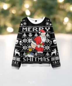 Merry Shitmas Ugly Christmas Sweatshirt