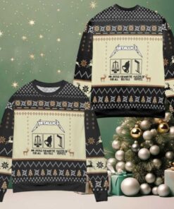 Metallica And Justice For All Ugly Christmas Sweater