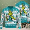 Miami Dolphins Grinch With Ball NFL Ugly Christmas Sweaters