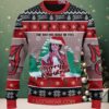 Kiss Band Funny Member Faces Classic Black Ugly Christmas Sweater