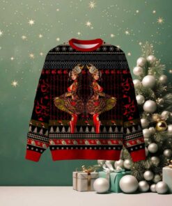 Mirror Samurai Girl Ugly Christmas Sweatshirt Mirror Samurai Girl Ugly Christmas Sweatshirt