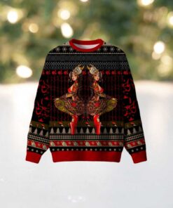 Mirror Samurai Girl Ugly Christmas Sweatshirt