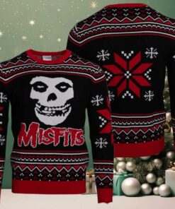 Misfits Crimson Ugly Christmas Sweater