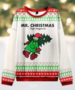 Mr Christmas Merry Christmas Teacher Ugly Knit Sweatshirt