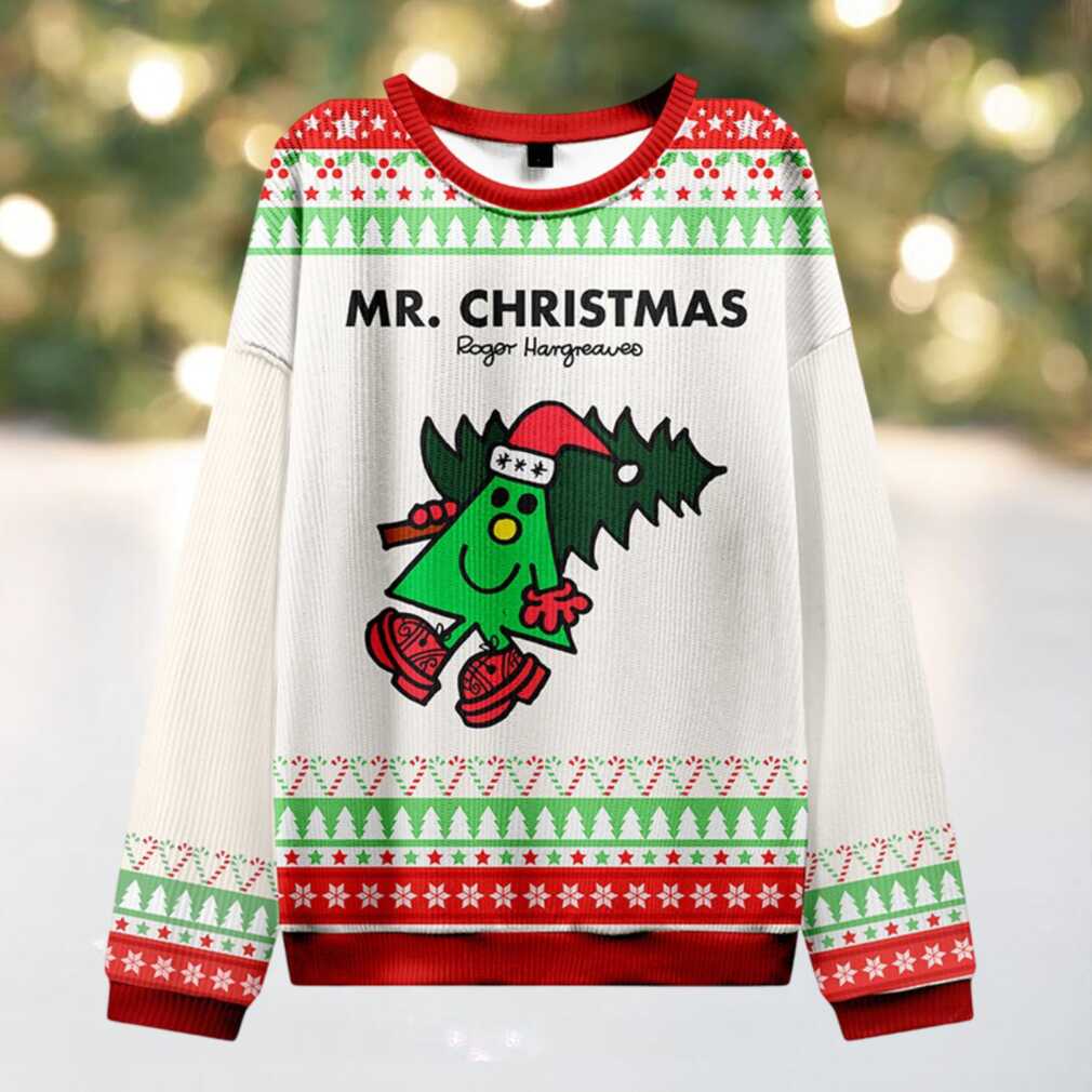 Mr Christmas Merry Christmas Teacher Ugly Knit Sweatshirt Mr Christmas Merry Christmas Teacher Ugly Knit Sweatshirt