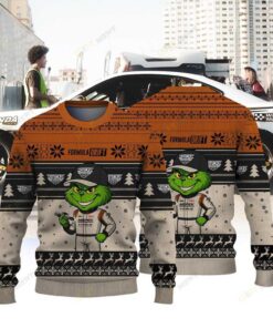 MspeK Performance Daniel Stuke × Grinch Ugly Christmas Sweater