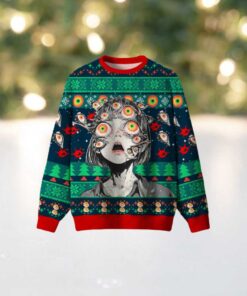 Multitude Of Gazes Ugly Christmas Sweatshirt