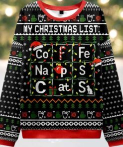 My Christmas List Ugly Christmas Sweater