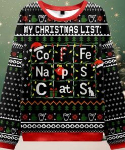 My Christmas List Ugly Christmas Sweater