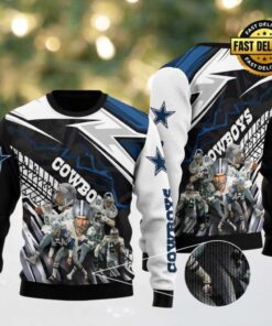 NFL Dallas Cowboys Photo Team 2025 Custom Ugly Christmas Sweater