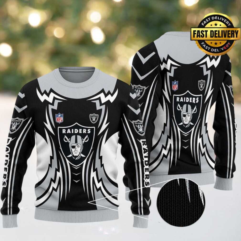 NFL Las Vegas Raiders New Edition 2025 Ugly Christmas Sweater NFL Las Vegas Raiders New Edition 2025 Ugly Christmas Sweater