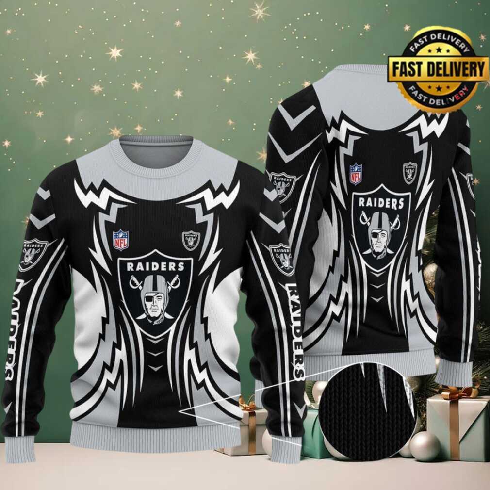 NFL Las Vegas Raiders New Edition 2025 Ugly Christmas Sweater NFL Las Vegas Raiders New Edition 2025 Ugly Christmas Sweater