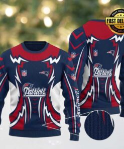 NFL New England Patriots New Season 2025 26 Ugly Christmas Sweater