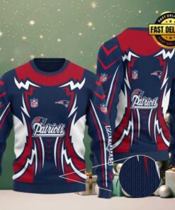 NFL New England Patriots New Season 2025 26 Ugly Christmas Sweater
