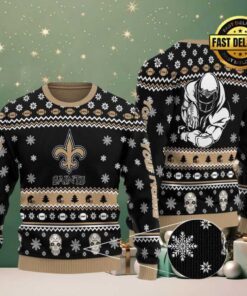 NFL New Orleans Saints New Edition 2025 Custom Ugly Christmas Sweater