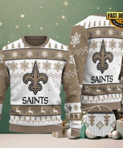 NFL New Orleans Saints Special Edition 2025 Custom Ugly Christmas Sweater