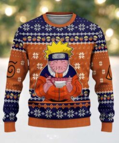 Naruto Ramen Anime Ugly Christmas Sweater Xmas Gift