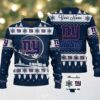 Navy Indianapolis Colts NFL Ugly Christmas Sweater   Name Customized