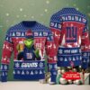New York Giants Grinch With Ball NFL Ugly Christmas Sweaters