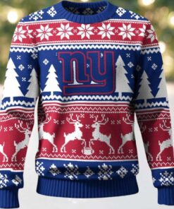 New York Giants Ugly Christmas Sweater For NFL Holiday Parties