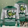 Philadelphia Eagles Grinch With Ball NFL Ugly Christmas Sweater Philadelphia Eagles Grinch With Ball NFL Ugly Christmas Sweater