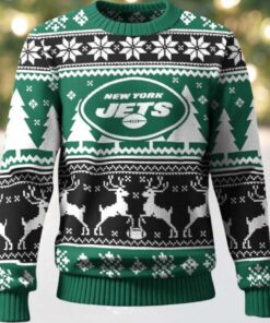 New York Jets Ugly Christmas Sweater For NFL Holiday Parties