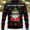 Freddy Krueger A Nightmare On Elm Street Ugly Christmas Sweater Green Red Freddy Krueger A Nightmare On Elm Street Ugly Christmas Sweater Green Red