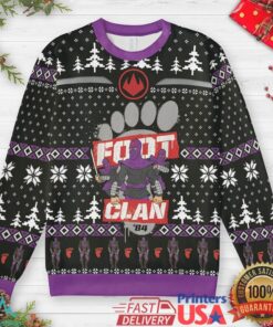 Ninja Squad Ugly Christmas Sweatshirt