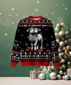 Not So Innocent Now Ugly Christmas Sweatshirt Not So Innocent Now Ugly Christmas Sweatshirt