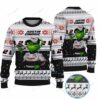 Team Infamous Derek Madison × Grinch Ugly Christmas Sweater