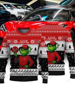Official Chevrolet × Grinch Ugly Christmas Sweater