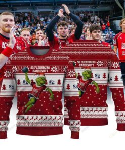 Official SG Flensburg Handewitt × Grinch Handball Ugly Christmas Sweater