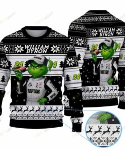 Official William Byron Grinch Ugly Sweater Official William Byron Grinch Ugly Sweater