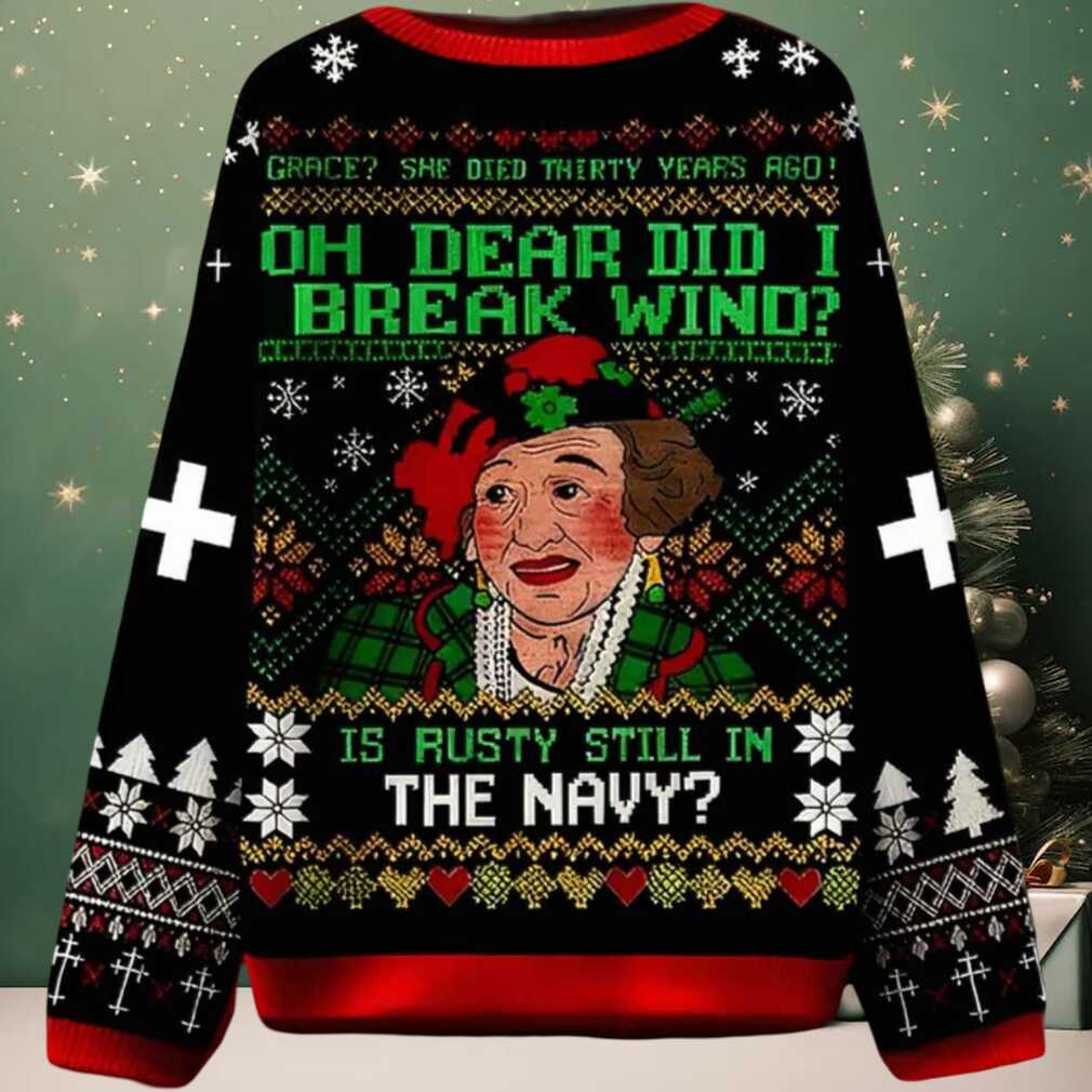 Oh Dear Did I Break Wind Ugly Christmas Sweater Oh Dear Did I Break Wind Ugly Christmas Sweater