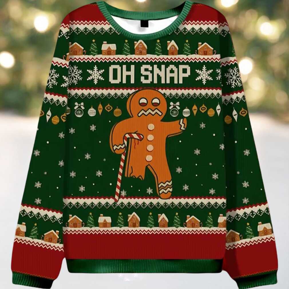 Oh Snap Ugly Christmas Sweater Oh Snap Ugly Christmas Sweater