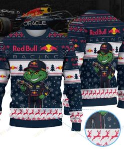 Oracle Red Bull Racing × Grinch Ugly Christmas Sweater II