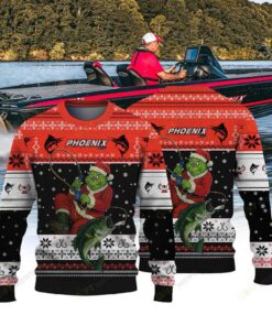 PHOENIX × Grinch Fishing Ugly Christmas Sweater